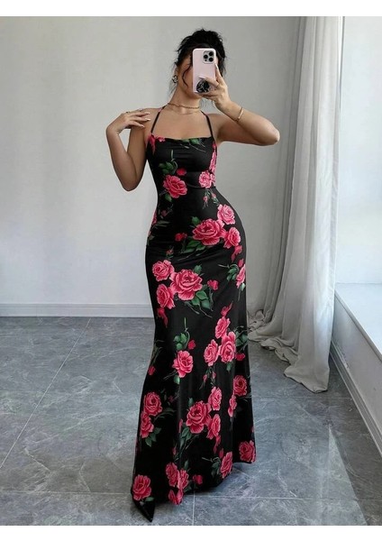 Seanna Dijital Baskılı Uzun Elbise fiyatları