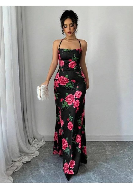 Seanna Dijital Baskılı Uzun Elbise fırsatları