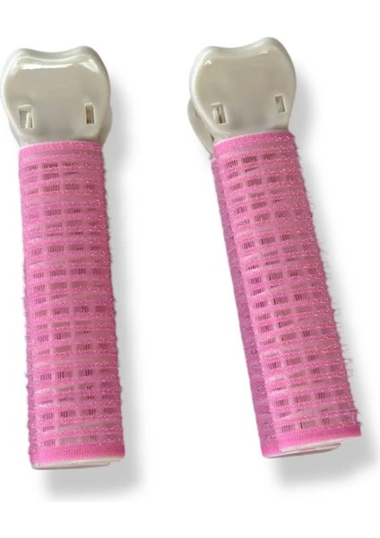 Toz Pembe Renk Saç Kabartma Tokası/ Bigudi (Çift) fiyatları
