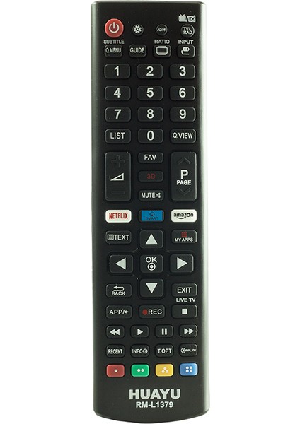 Kl RM-L1379 Lg 3D Netflıx-Amazon Smart Tuşlu Lcd-Led Tv Kumanda Blisterli