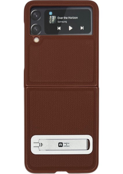 Samsung Galaxy Z Flip 4 Uyumlu NT-N035 Arka Koruma Kılıf