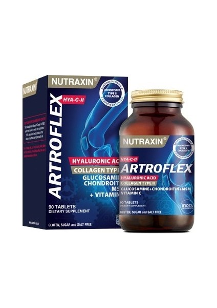 Takviye Seti Bromelain Forte 750 mg 60 Tablet + Collagen Beauty Complex 90 Tablet +Artroflex Hya-C-Iı 90 Tablet + B-One Formula 90 Tablet