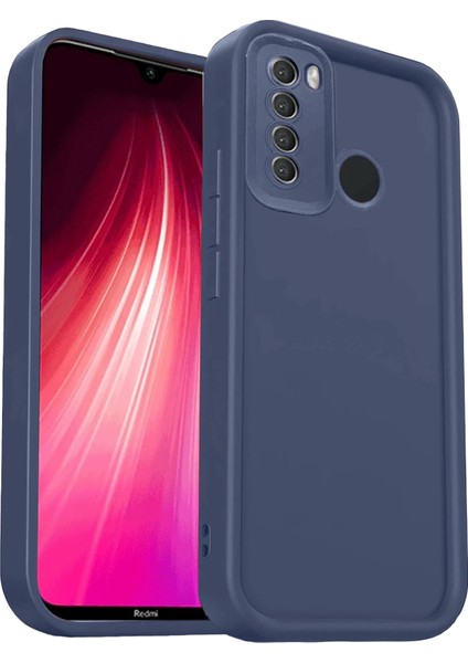 Xiaomi Redmi Note 8 Kılıf Viera Silikon - Lacivert Mrayd