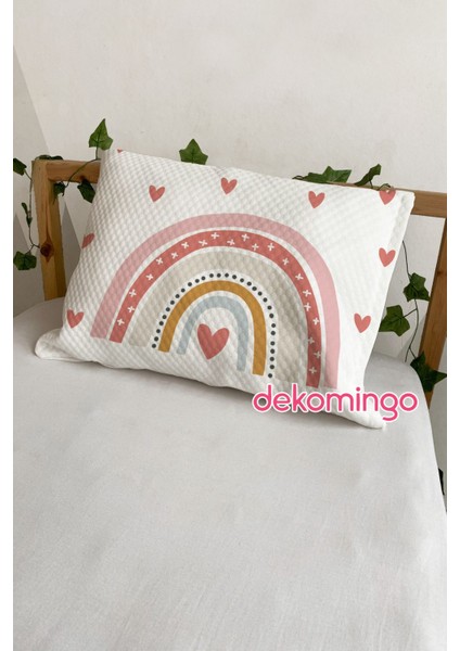 Pudra Gökkuşağı 2 Adet Yastık Kılıfı