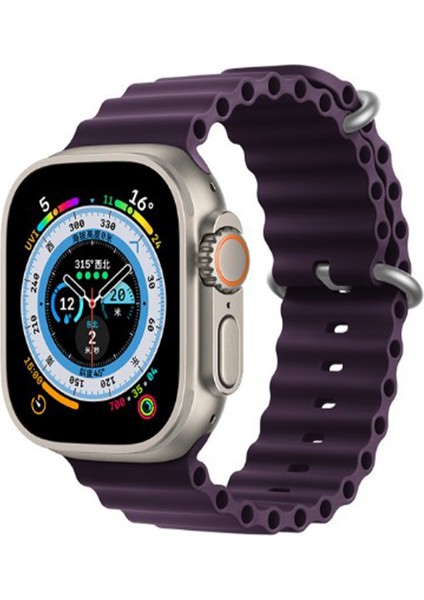 Apple Watch Series 41 mm Uyumlu Silikon Kordon