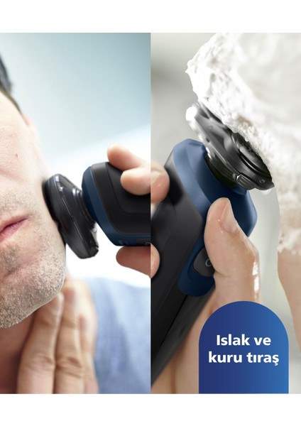 5000 Serisi Sinek Kaydı Tıraş Makinesi S5445/03- Islak/kuru