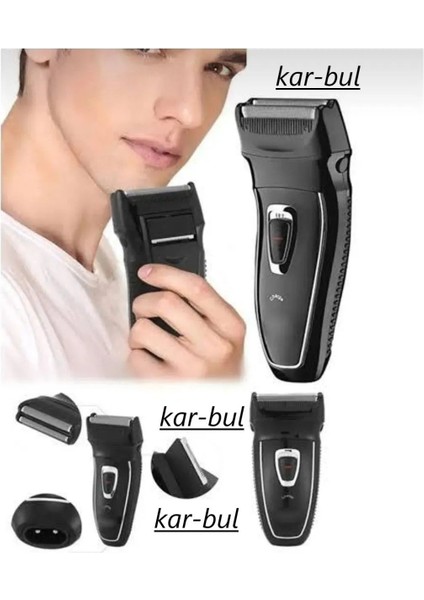 Kar-Bul Günlük Sıfır Sakal Yanak Tıraş Makinesi Erkek Bakım Kiti