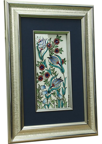 El Işçiliği Çini Tablo 25*35 cm - 6263