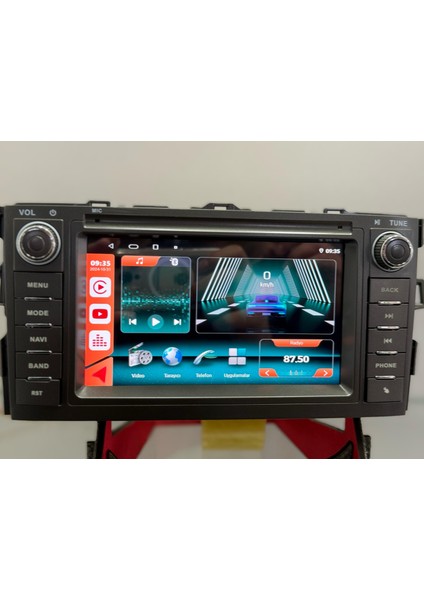 Toyota Auris Bt Navigasyon Multimedya Double Kamera