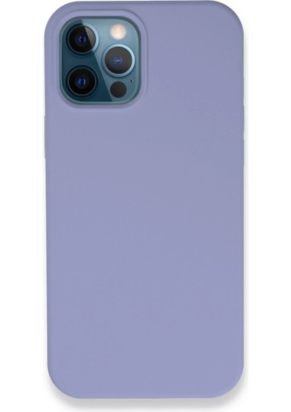 Iphone 12 Pro Kılıf Lansman Legant Silikon - Lila Dpmah