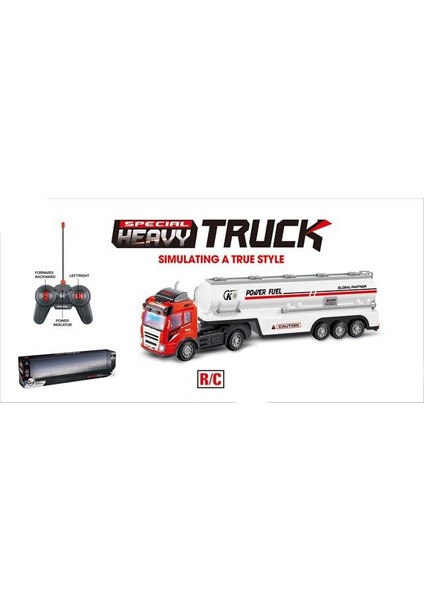Cren Ctoys Uzakttan Kumandalı Yakıt Tankerli Tır 637A-1