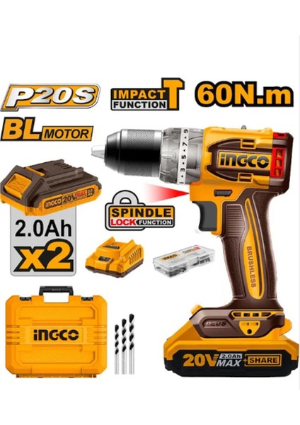 Li-Ion Akülü Vidalama CIDLI20602