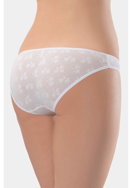 Kadın Jakarlı 2li Pamuklu Bikini Külot