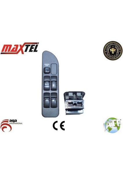 18214009 Cam Açma Düğmesi Proton 4 Lu Sol 14 Fişli