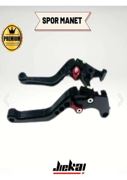 Cf Moto Spor Manet SR250 Uyumlu Manet Cnc Paslanmaz Siyah Renk