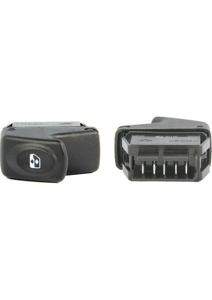 31145 Kapı Cam Dügmesı Sol Clio Kangoo Megane 5 Fıslı Cam Anahtarı