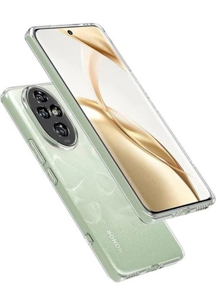 Honor 200 Pro Kılıf Şeffaf Kamera Lens Koruyuculu