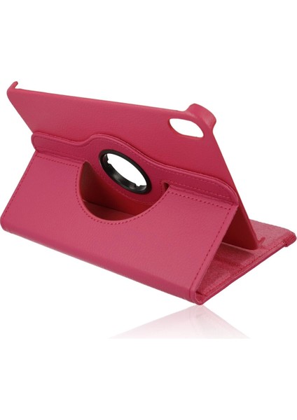 Ipad Mini 6 Kılıf 360 Tablet Deri Kılıf - Pembe Dpmah