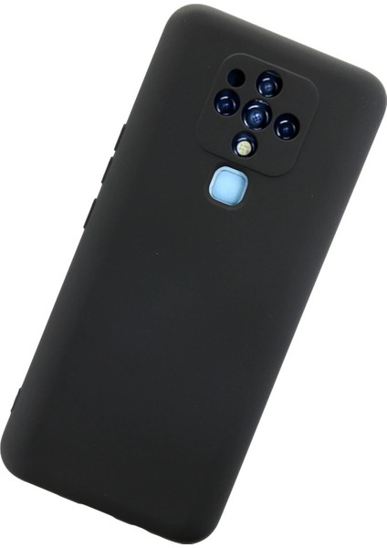 Tecno Camon 16 Kılıf Nano Içi Kadife Silikon - Siyah Dpmah