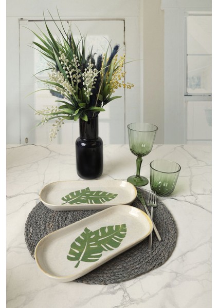 Forest Noyan Kayık Tabak 26 cm 2 Adet 22727 fırsatları