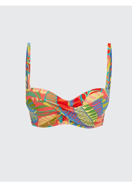 Lcw Dream Desenli Askılı Kadın Bikini Üst (S5)