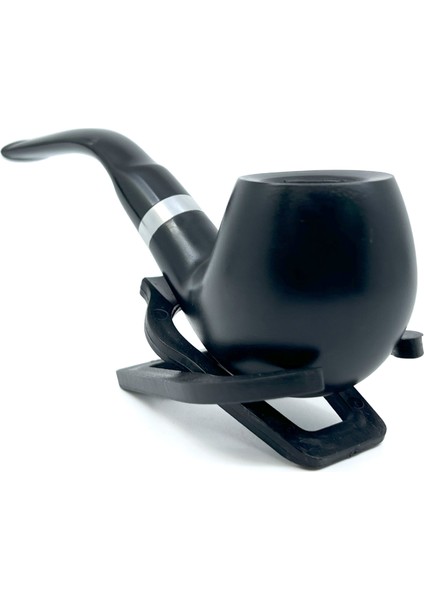 Bent Apple 9 mm Filtreli Pipo - Siyah 2417