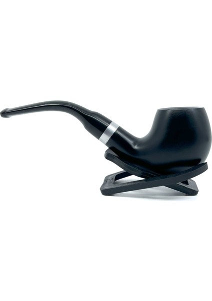 Bent Apple 9 mm Filtreli Pipo - Siyah 2417