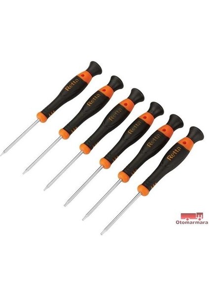 RTX6000 Mikro Tornavida Seti Torx 6 Parça