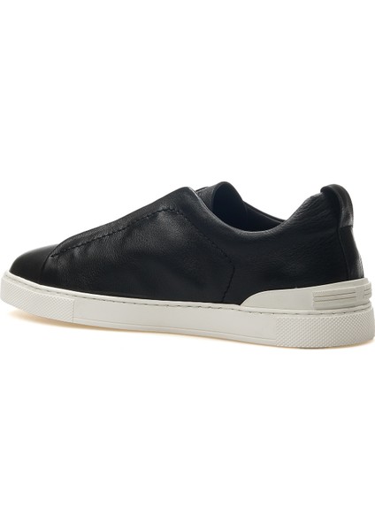 Erkek Hakiki Deri Sneaker Spor Ayakkabı 25Y L5202 M
