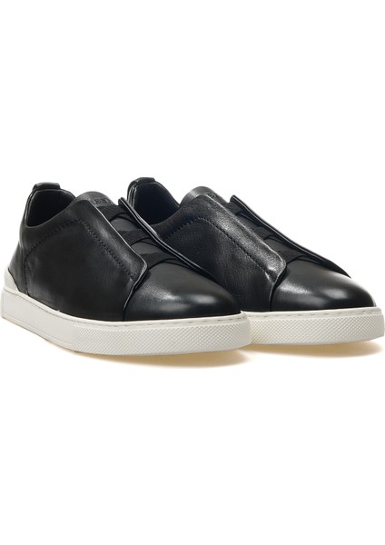 Erkek Hakiki Deri Sneaker Spor Ayakkabı 25Y L5202 M