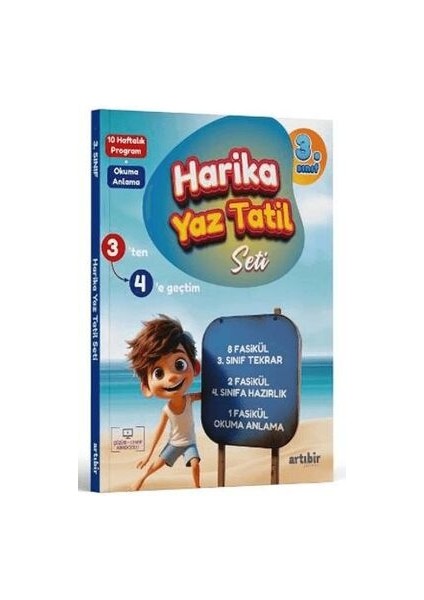 3. Sınıf Harika Yaz Tatili 4. Sınıfa Geçenler Için Artıbir