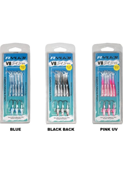 V8 8cm 5.5gr Silikon Yem Pınk Uv fırsatları