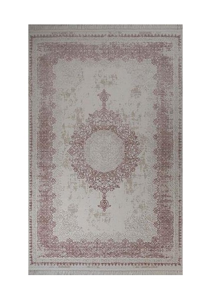 Gabardin Alessa 8012 Pudra Serisi Triko Akrilik Salon Oturma Yatak Odası Halısı