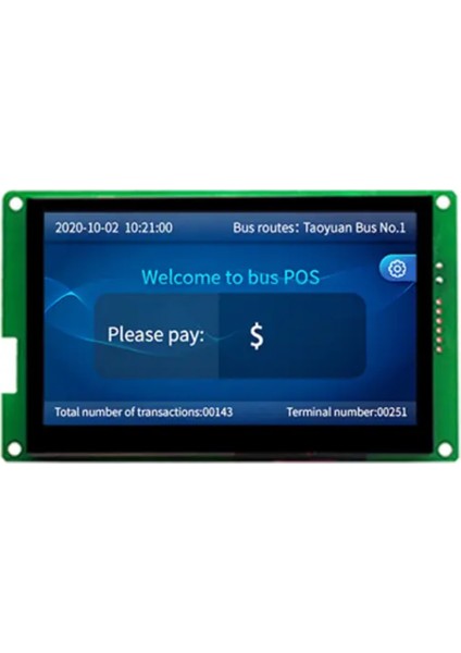 4.3 Inch DWIN HMI Display Kapasitif Ekran Dokunmatik Model No: DMG48270C043-03WTC