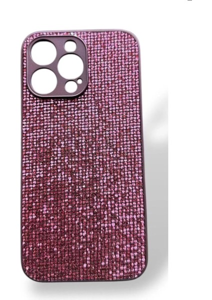 Mor Renk Taşlı 14 Pro Max Telefon Kılıfı modelleri