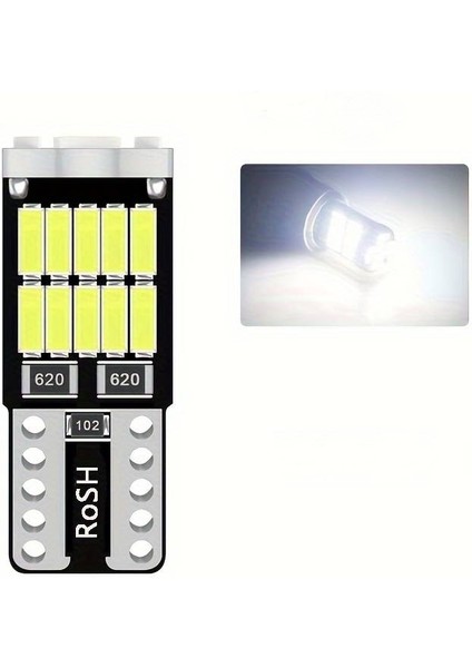 T10 LED 26 Led'li W5W Canbus Beyaz Park Plaka Tavan Ampulü (2 ADET)