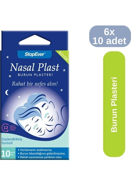 Nasal Plast Burun Bandı Büyük Boy