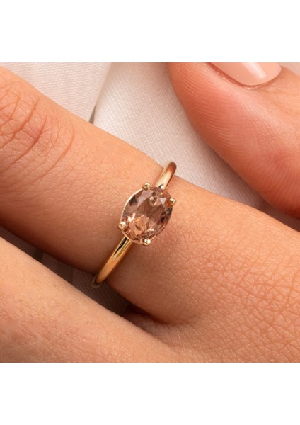 Gümüş Yüzük - 1.10 Karat Yan Zultanit Taşlı Octagon Swarovski 925 Ayar Gümüş Evlilik Teklifi Yüzüğü fiyatları