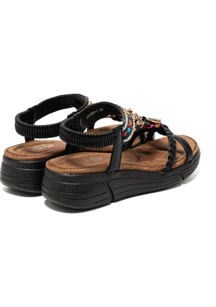 Kadın Sandalet 25Y154-1 Sy Guja Siyah fırsatları