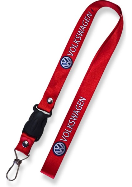 Volkswagen Nakış Işlemeli Oto Halı Paspas | Volkswagen Kırmızı Oto Boyun Yastığı & Oto Ayna Askısı
