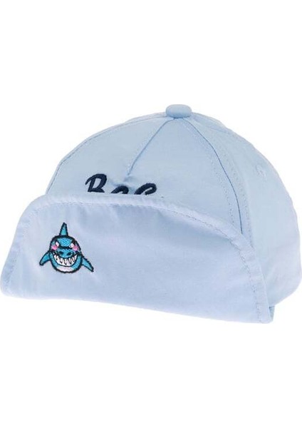 Nessiworld Kitti Bebe Erkek Şapka (1-3 Yaş) Y8110-09 Gökyüzü Mavisi