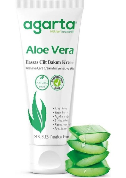 Nessiworld Doğal Cilt Bakım Kremi 75 ml Aloe Vera