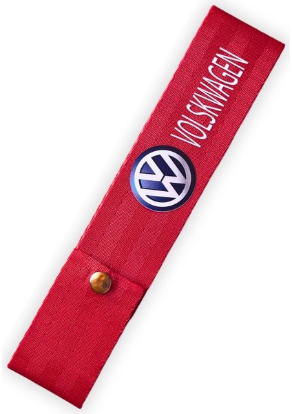 Volkswagen Nakışlı Araç Oto Halı Paspas | Volkswagen Kırmızı Polar Oto Yastık & Araç Aksesuar
