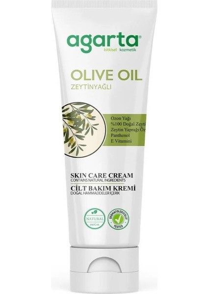 Nessiworld Agarta Doğal Cilt Bakım Kremi 75 ml Zeytinyağlı
