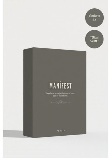 Manifest Kartları I Niyet I Olumlama I Ritüel Destesi