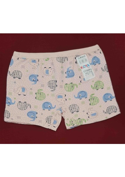 Kids Kız Çocuk Boxer 4'lü Paket