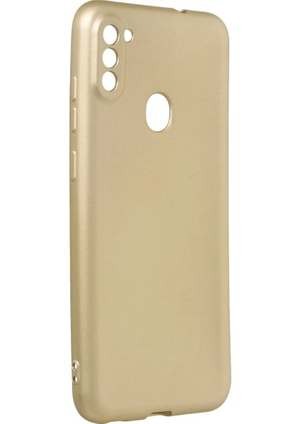 Samsung Galaxy A11 Kılıf First Silikon - Gold Dpmah fiyatları
