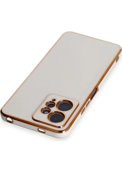Xiaomi Redmi Note 12 4g Kılıf Volet Silikon - Beyaz Dpmah