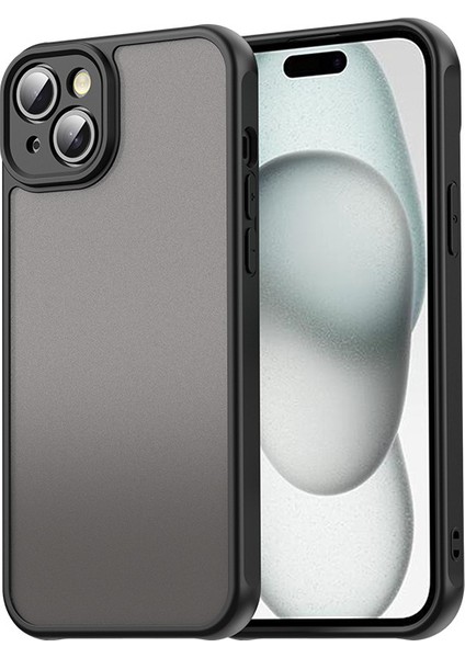 iPhone 15 Plus Telefon Kılıfı, Mat Darbeye Dayanıklı Telefon Kılıfı Kapağı iPhone 15 Plus (Yurt Dışından)