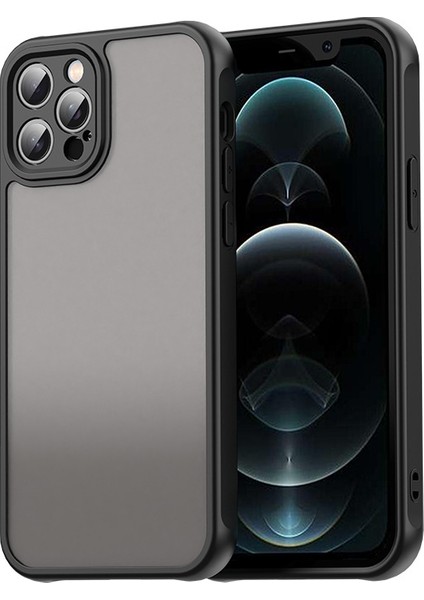 iPhone 12 Telefon Kılıfı, Mat Darbeye Dayanıklı Telefon Kılıfı Kapağı iPhone 12 (Yurt Dışından)